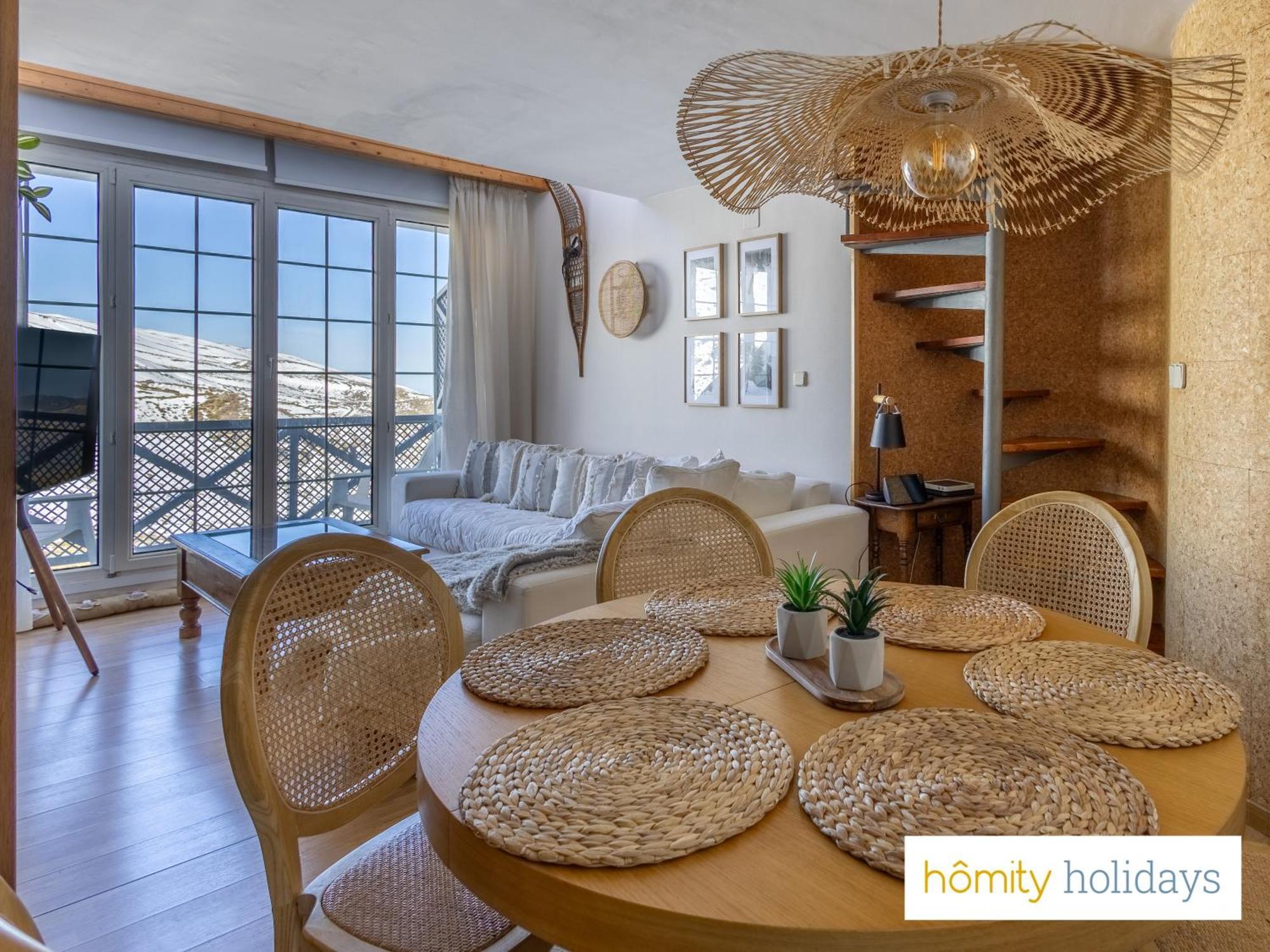 Homity Holidays - Duplex Sierra Nevada - Montebajo - A Pie De Pista Kültér fotó